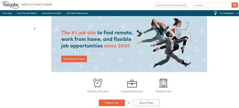 flexjobs 招聘网站