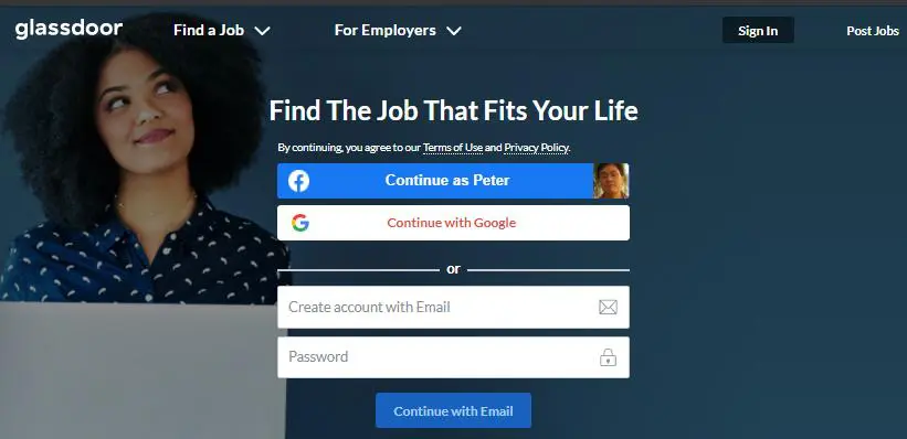 glassdoor 招聘网站